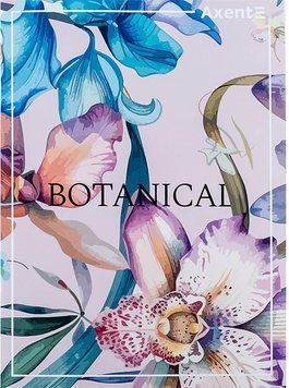 Блокнот AXENT Botanical А4 96 аркушів клітинка (4782-8-A) 4782-8-A фото