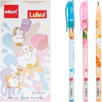 Ручка кулькова Luva Ellott синя (ET-817-50) ЕТ-817-50 фото