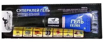 Супер клей "Гель" Мустанг 3 г (MG1) MG1 фото