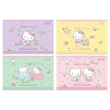 Альбом для малювання Kite Hello Kitty 12 аркушів скоба (HK25-241-1) HK25-241-1 фото
