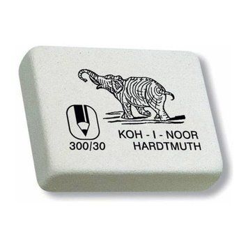 Гумка KOH-I-NOOR Слон м'яка з натурального каучука (300/30) 300/30 фото