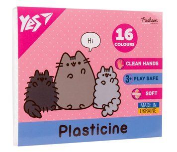 Пластилін Yes Pusheen 16 кольорів 320 г (540694) 540694 фото