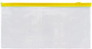 Папка-конверт AXENT DL застібка zip-lock жовта (1409-26-A) 1409-26-A фото