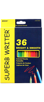 Олівці кольорові MARCO Superb Writer 36 кольорів шестигранні (4100-36) 4100-36 фото