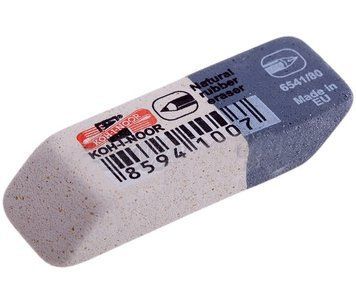 Гумка KOH-I-NOOR SunPearl комбінована з натурального каучуку (6541/80) 6541/80 фото