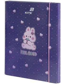 Папка для праці Kite Feel Good А4 картон на гумці (K25-213-1) K25-213-1 фото
