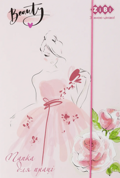 Папка для праці ZiBi BEAUTY, картонна, на гумках А4+ (300х212х28мм), KIDS Line (ZB.14930) ZB.14930 фото