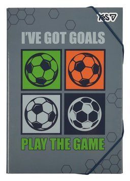 Папка для праці Yes Football А4 картонна (500255) 500255 фото