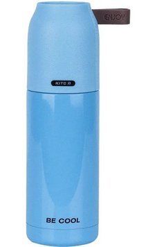 Термос Kite Pearl 350 мл блакитний (K24-302-4) K24-302-4 фото