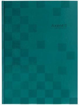 Блокнот AXENT Mosaic А4 96 аркушів клітинка зелений тверда обкладинка (8427-4-A) 8427-4-A фото