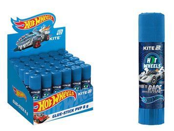 Клей-олівець PVP Kite Hot Wheels 8 г з індикатором (HW25-130) HW25-130 фото