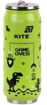 Термочашка з трубочкою Kite Game over 500мл (K25-1264-1) K25-1264-1 фото