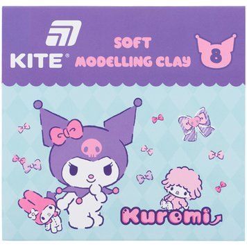 Пластилін Kite Kuromi 8 кольорів 160 г (HK24-082) HK24-082 фото