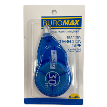 Коректор стрічковий BUROMAX 5мм х 30м (BM.1083) BM.1083 фото