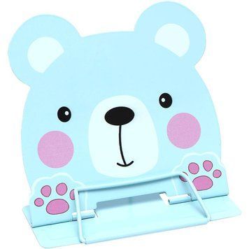 Підставка для книг Ведмедик 24*20 см металева (DW2214) DW2214 фото