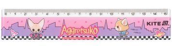 Лінійка пластикова Kite Aggretsuko 15 см (AR25-090) AR25-090 фото