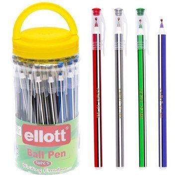 Ручка масляна Ellott PVC синя (CL568) CL568 фото