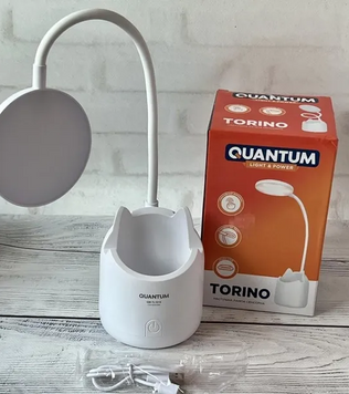 Настільна лампа сенсорна Quantum QM-TL1010 TORINO LED з QM-TL1010 фото