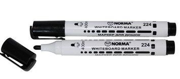 Маркер для дошки NORMA Whiteboard 2,5-3,5 мм чорний (224-09N) 224-09N фото