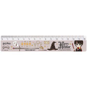 Лінійка пластикова Kite Harry Potter 15 см (HP26-090) HP26-090 фото
