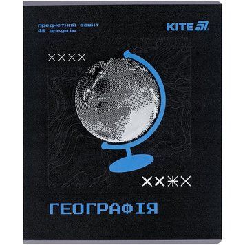Зошит предметний Kite Techno 48 аркушів клітинка географія (K25-240-5) K25-240-5 фото
