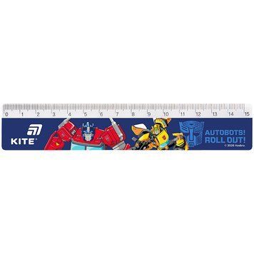 Лінійка пластикова Kite Transformers 15 см (TF26-090) TF26-090 фото