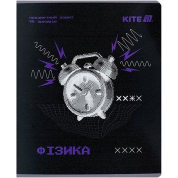 Зошит предметний Kite Techno 48 аркушів клітинка фізика (K25-240-2) K25-240-2 фото