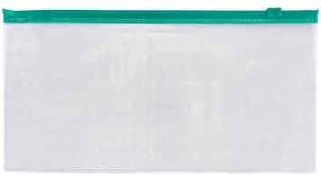 Папка-конверт AXENT DL застібка zip-lock зелена (1409-25-A) 1409-25-A фото