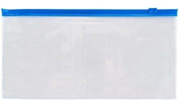 Папка-конверт AXENT DL застібка zip-lock синя (1409-22-A) 1409-22-A фото