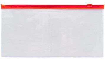 Папка-конверт AXENT DL застібка zip-lock червона (1409-24-A) 1409-24-A фото