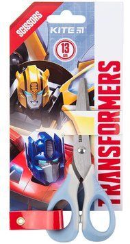 Ножиці дитячі Kite Transformers 13 см з гумовими вставками (TF23-016) TF23-016 фото
