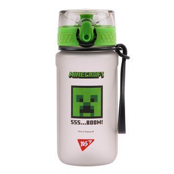 Пляшка для води Yes Minecraft.Boom 500 мл софт тач (708320) 708320 фото
