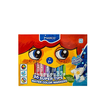 Фломастери MARCO Super Washable 36 кольорів (1630-36) 1630-36 фото