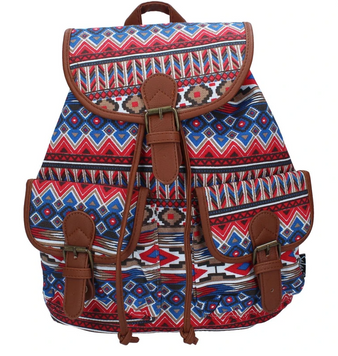 Рюкзак (О1) 1 відділення 34*32*14см Canvas/PU SAFARY 97002 97002 фото